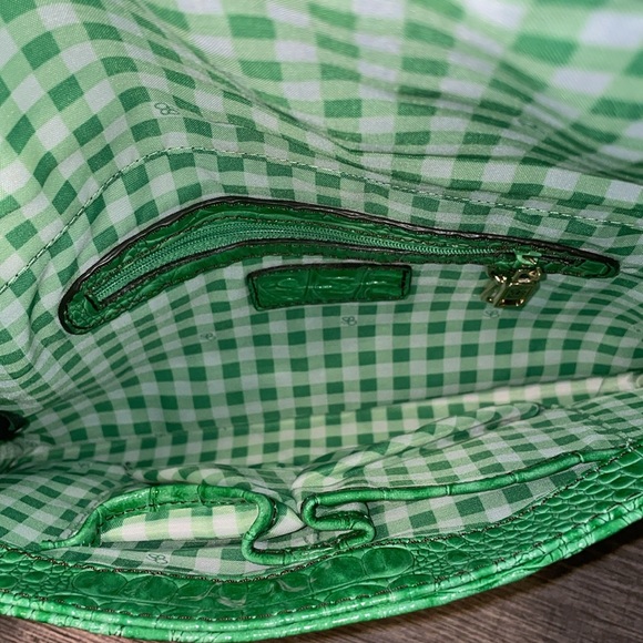 JESSICA SIMPSON Croc Pouch bag with silver chain - Picture 8 of 10